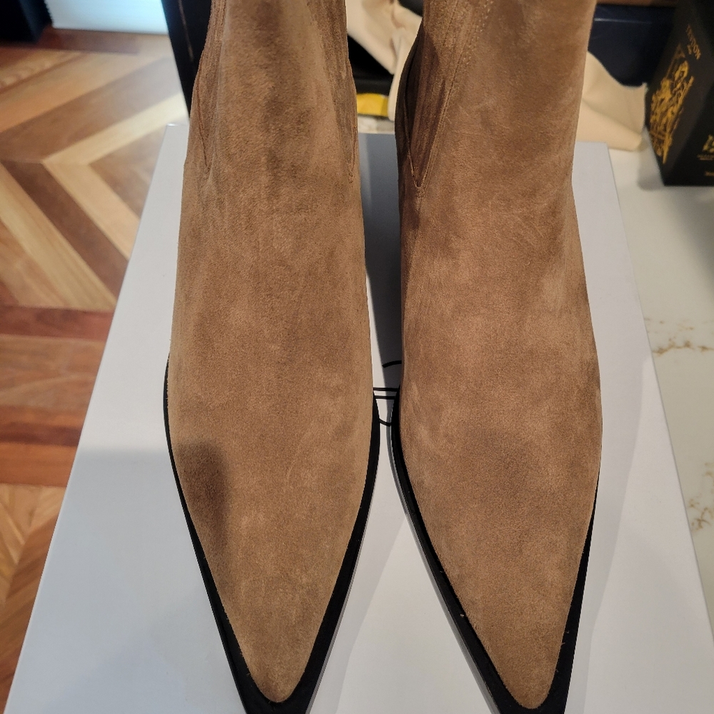 Anine Bing Suede Ankle Boots